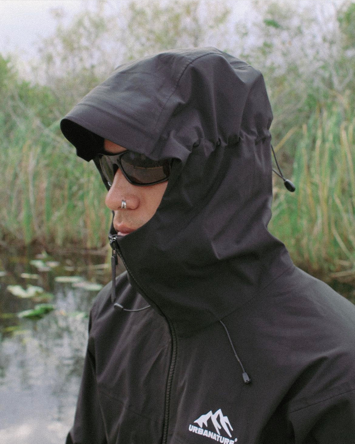 Rain Jacket- Black