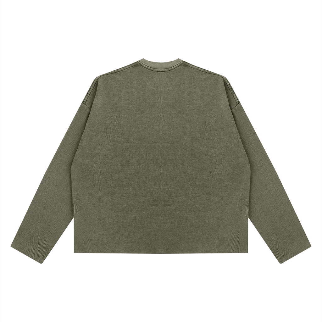 URBANATURE® Vintage Wash Boxy  Waffle Tee