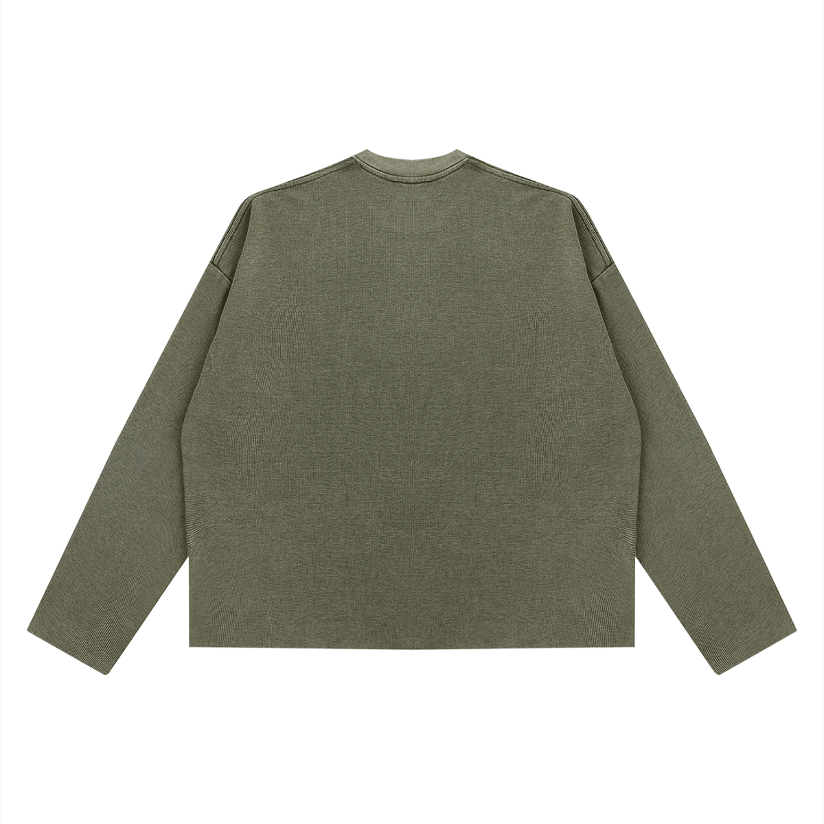 URBANATURE Vintage Wash Boxy  Waffle Tee