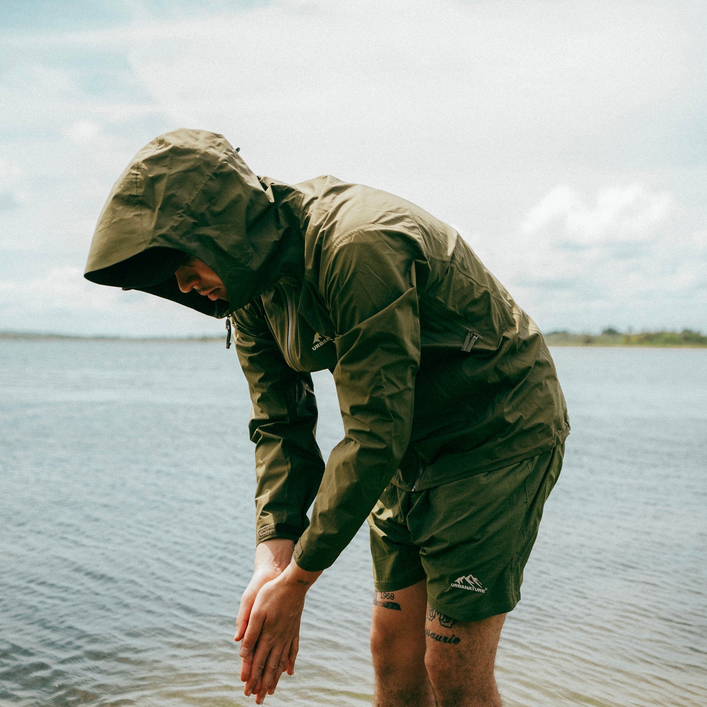 Rain Jacket- Forest