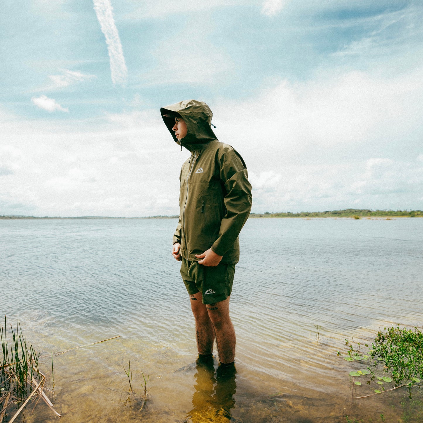 Rain Jacket- Forest