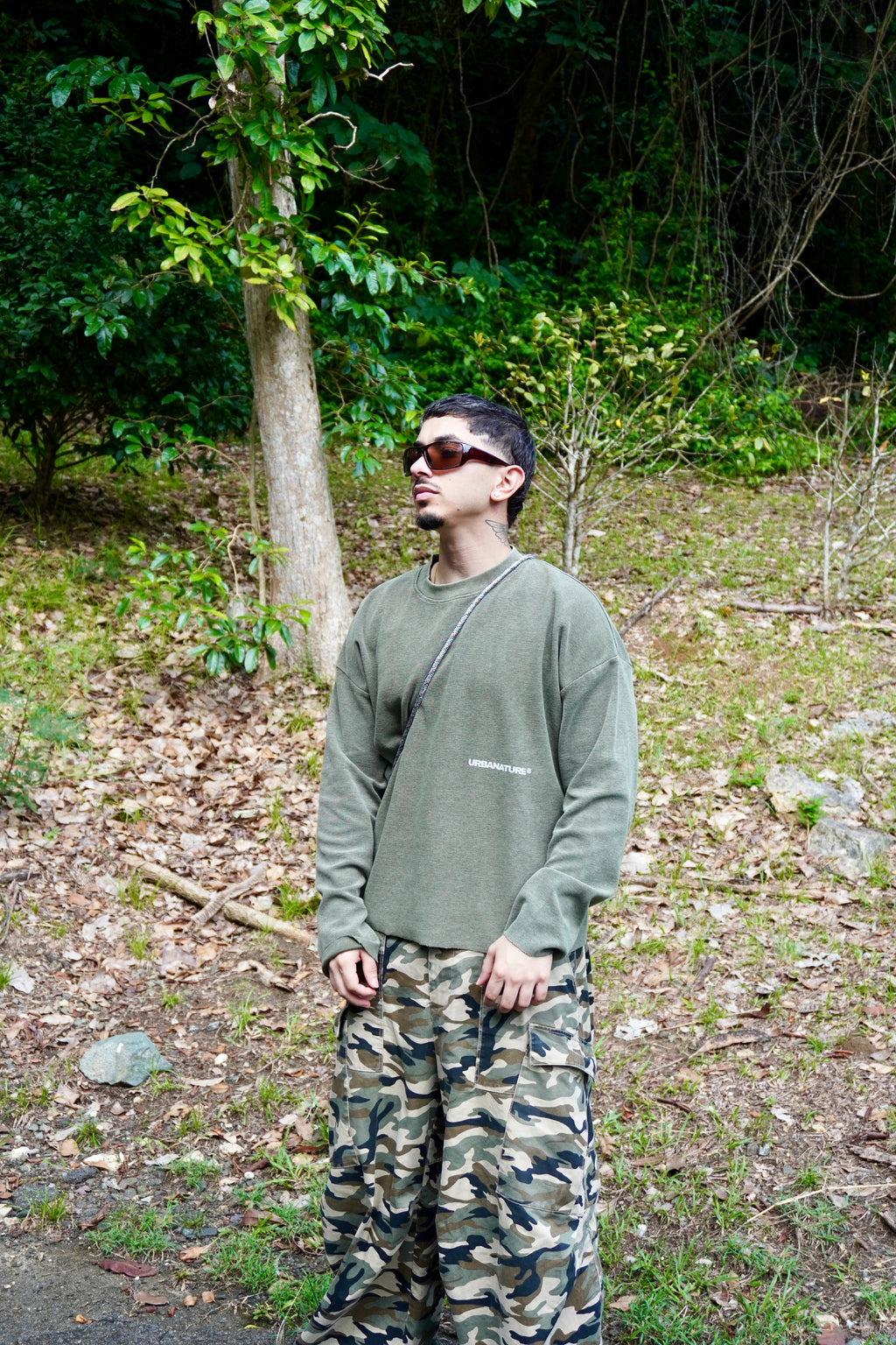 URBANATURE® Vintage Wash Boxy  Waffle Tee