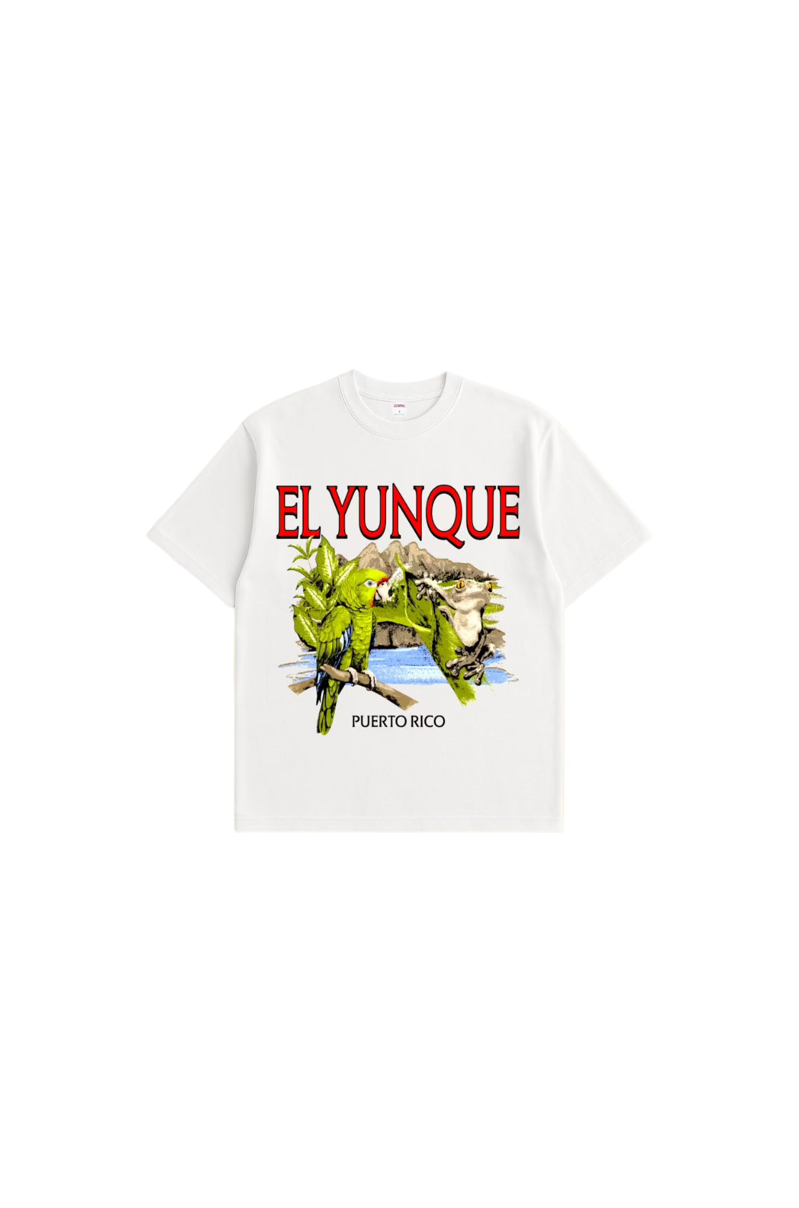 El Yunque Tee- White