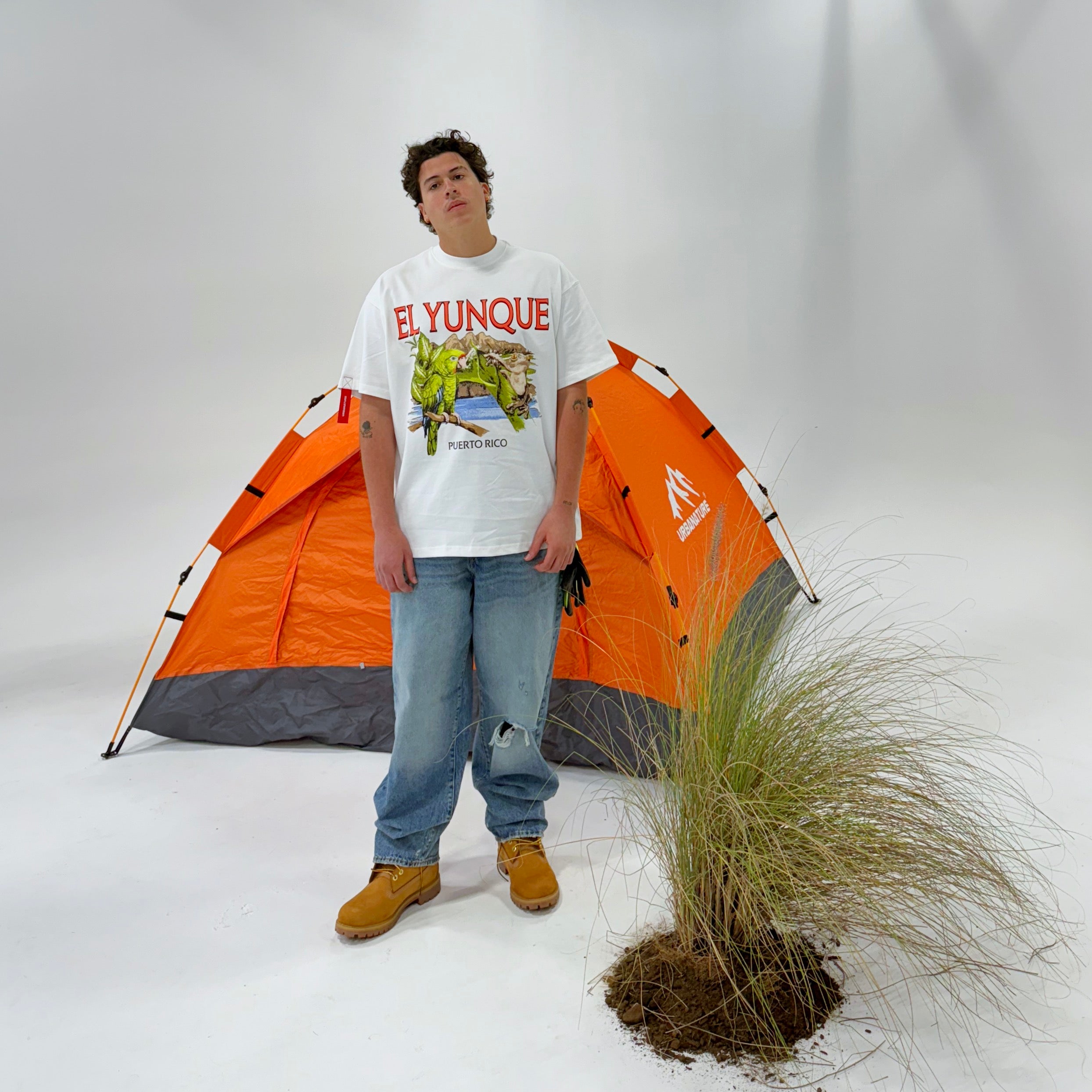 El Yunque Tee- White